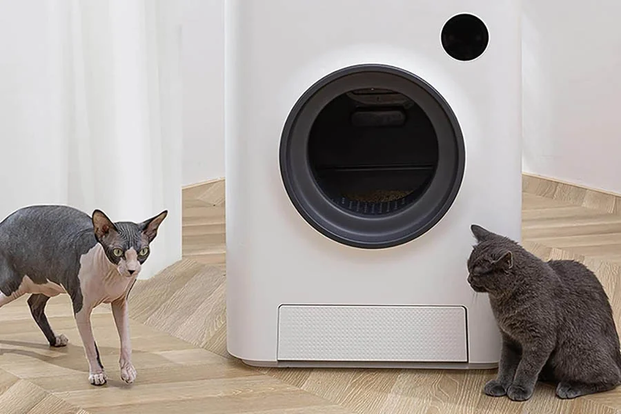 automatic kitty litter cleaner